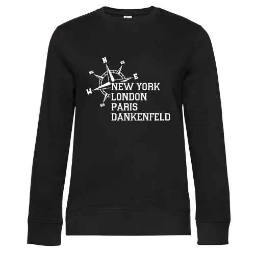Weltstadt Dankenfeld Sweat Frauen Queen Crew Neck