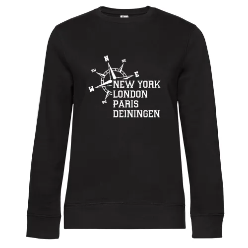 Weltstadt Deiningen  Sweat Frauen Queen Crew Neck