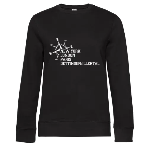 Weltstadt Dettingen/Illertal Sweat Frauen Queen Crew Neck