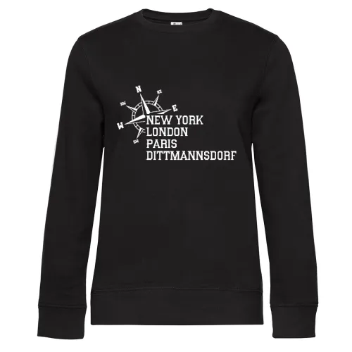 Weltstadt Dittmannsdorf Sweat Frauen Queen Crew Neck