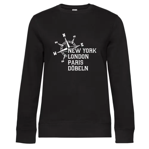 Weltstadt Döbeln Sweat Frauen Queen Crew Neck