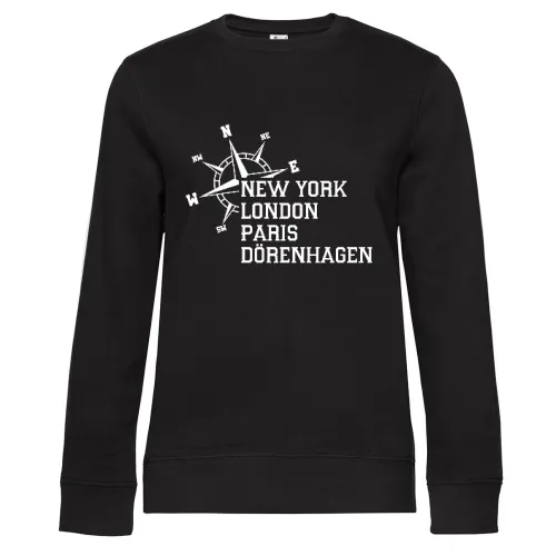 Weltstadt Dörenhagen Sweat Frauen Queen Crew Neck
