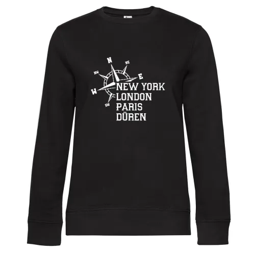Weltstadt Düren Sweat Frauen Queen Crew Neck