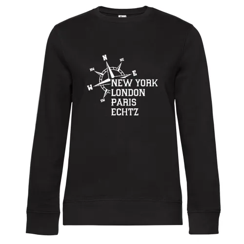 Weltstadt Echtz Sweat Frauen Queen Crew Neck