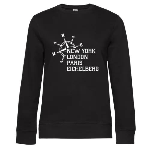 Weltstadt Eichelberg Sweat Frauen Queen Crew Neck
