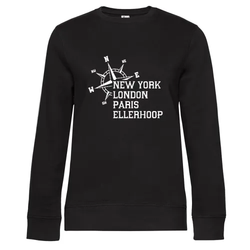 Weltstadt Ellerhoop Sweat Frauen Queen Crew Neck