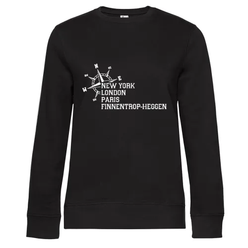Weltstadt Finnentrop-Heggen Sweat Frauen Queen Crew Neck