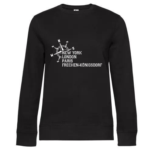 Weltstadt Frechen-Königsdorf Sweat Frauen Queen Crew Neck
