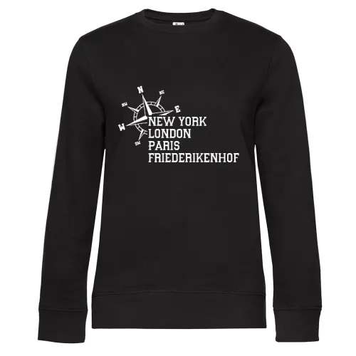 Weltstadt Friederikenhof Sweat Frauen Queen Crew Neck