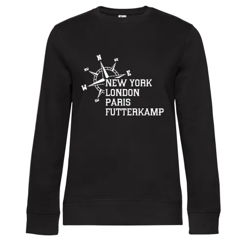 Weltstadt Futterkamp Sweat Frauen Queen Crew Neck