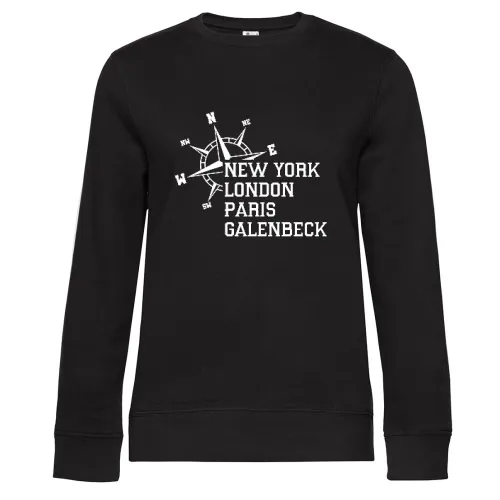 Weltstadt Galenbeck Sweat Frauen Queen Crew Neck
