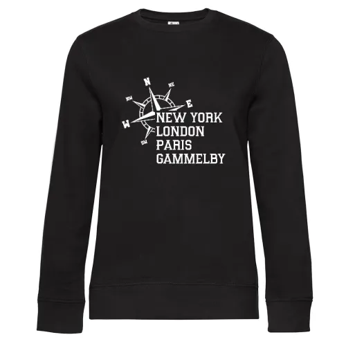 Weltstadt Gammelby Sweat Frauen Queen Crew Neck