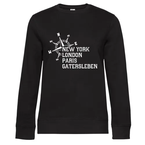Weltstadt Gatersleben Sweat Frauen Queen Crew Neck