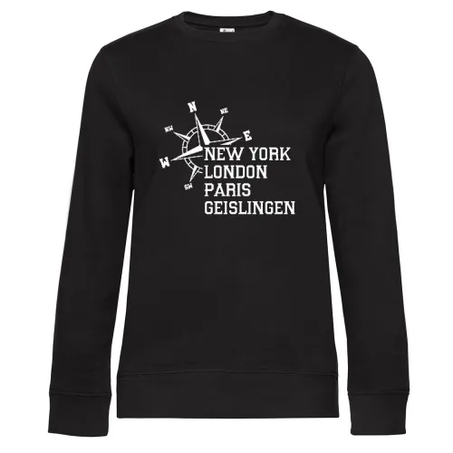 Weltstadt Geislingen Sweat Frauen Queen Crew Neck