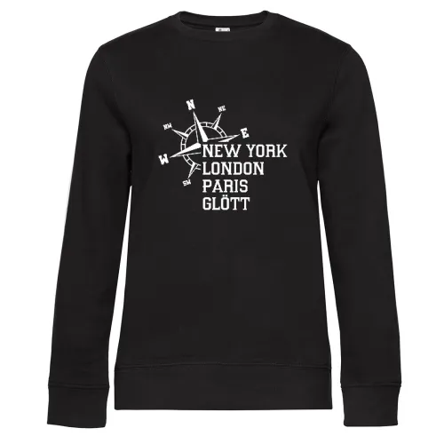 Weltstadt Glött Sweat Frauen Queen Crew Neck