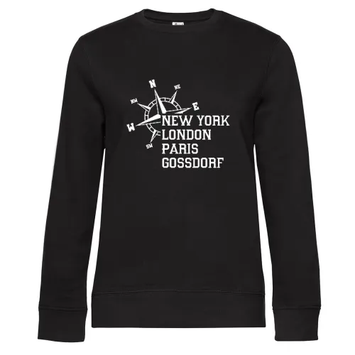 Weltstadt Goßdorf Sweat Frauen Queen Crew Neck