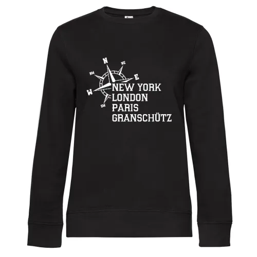Weltstadt Granschütz Sweat Frauen Queen Crew Neck