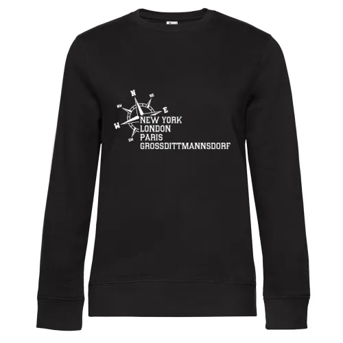 Weltstadt Großdittmannsdorf Sweat Frauen Queen Crew Neck