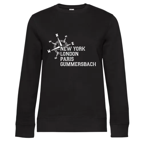 Weltstadt Gummersbach Sweat Frauen Queen Crew Neck