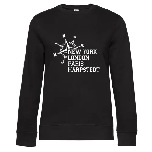 Weltstadt Harpstedt Sweat Frauen Queen Crew Neck