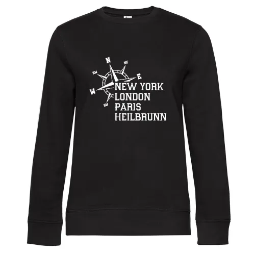 Weltstadt Heilbrunn Sweat Frauen Queen Crew Neck