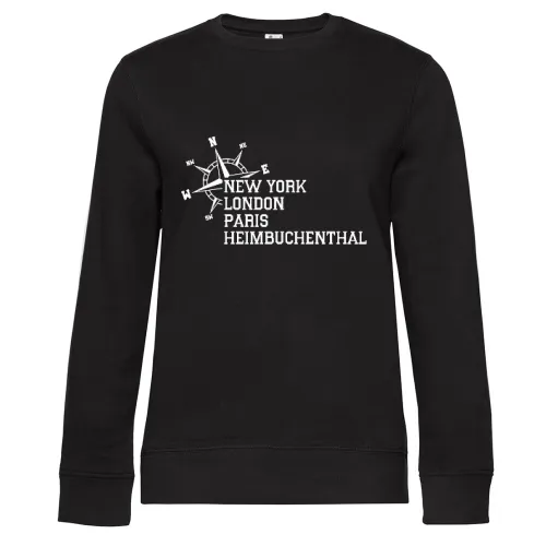 Weltstadt Heimbuchenthal Sweat Frauen Queen Crew Neck