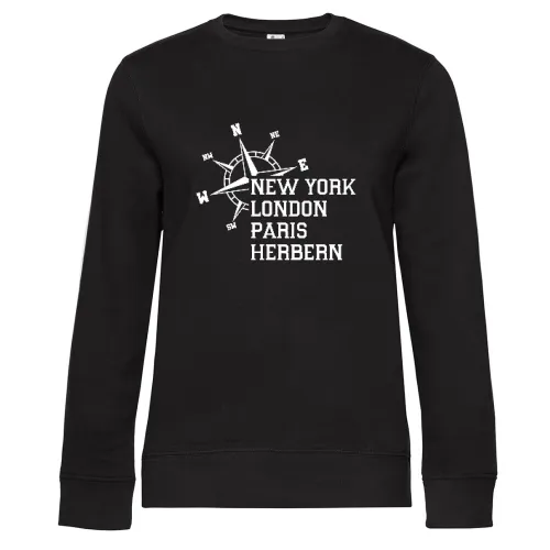 Weltstadt Herbern Sweat Frauen Queen Crew Neck