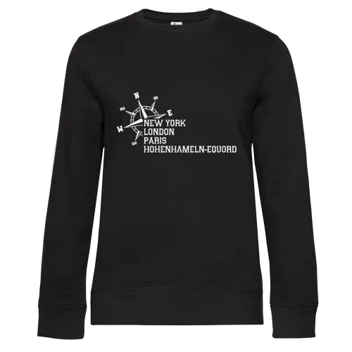 Weltstadt Hohenhameln-Equord Sweat Frauen Queen Crew Neck