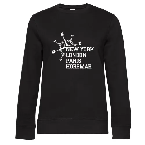 Weltstadt Horsmar Sweat Frauen Queen Crew Neck