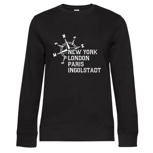 Weltstadt Ingolstadt Sweat Frauen Queen Crew Neck