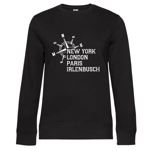 Weltstadt Irlenbusch Sweat Frauen Queen Crew Neck