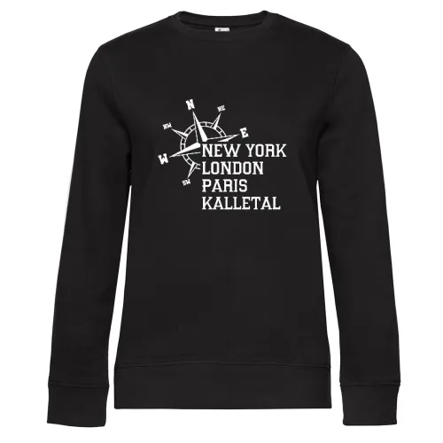 Weltstadt Kalletal Sweat Frauen Queen Crew Neck