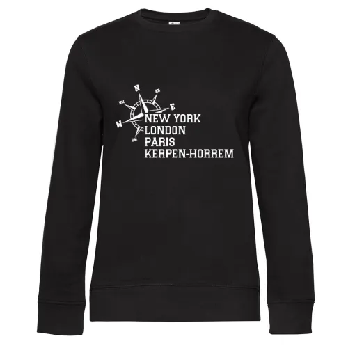 Weltstadt Kerpen-Horrem Sweat Frauen Queen Crew Neck
