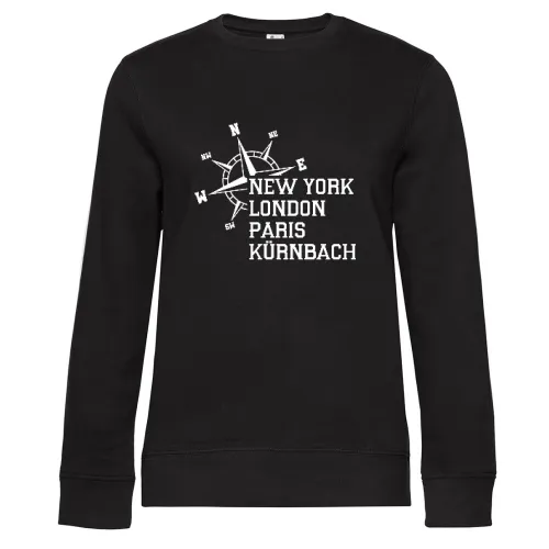 Weltstadt Kürnbach Sweat Frauen Queen Crew Neck