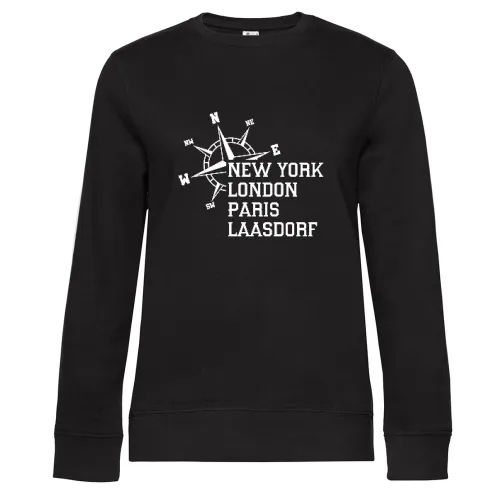 Weltstadt Laasdorf Sweat Frauen Queen Crew Neck