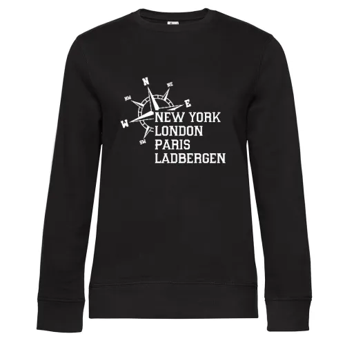 Weltstadt Ladbergen Sweat Frauen Queen Crew Neck