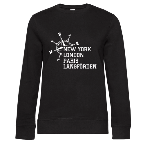 Weltstadt Langförden Sweat Frauen Queen Crew Neck