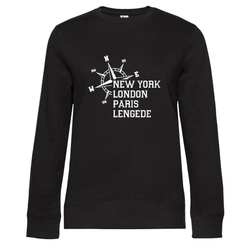 Weltstadt Lengede Sweat Frauen Queen Crew Neck