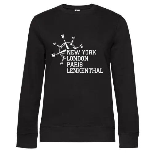 Weltstadt Lenkenthal Sweat Frauen Queen Crew Neck