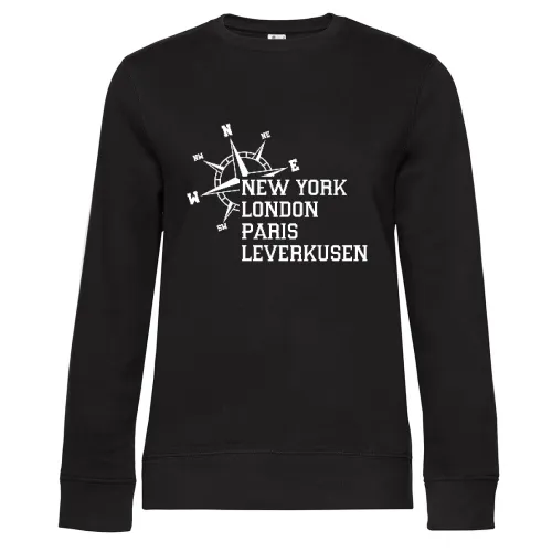Weltstadt Leverkusen Sweat Frauen Queen Crew Neck
