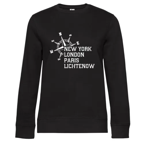 Weltstadt Lichtenow Sweat Frauen Queen Crew Neck