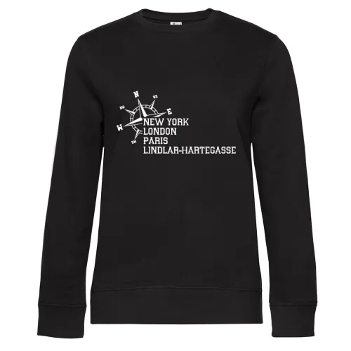 Weltstadt Lindlar-Hartegasse Sweat Frauen Queen Crew Neck