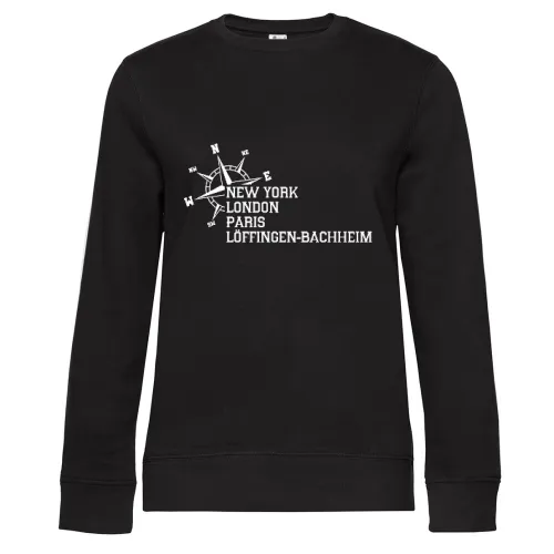 Weltstadt Löffingen-Bachheim Sweat Frauen Queen Crew Neck