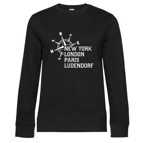 Weltstadt Ludendorf Sweat Frauen Queen Crew Neck
