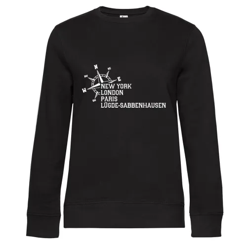 Weltstadt Lügde-Sabbenhausen Sweat Frauen Queen Crew Neck
