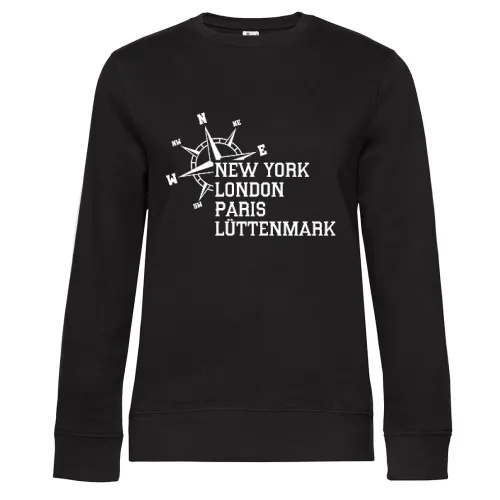 Weltstadt Lüttenmark Sweat Frauen Queen Crew Neck