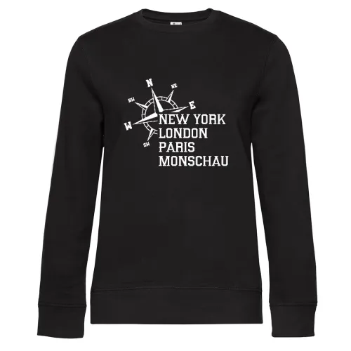 Weltstadt Monschau Sweat Frauen Queen Crew Neck
