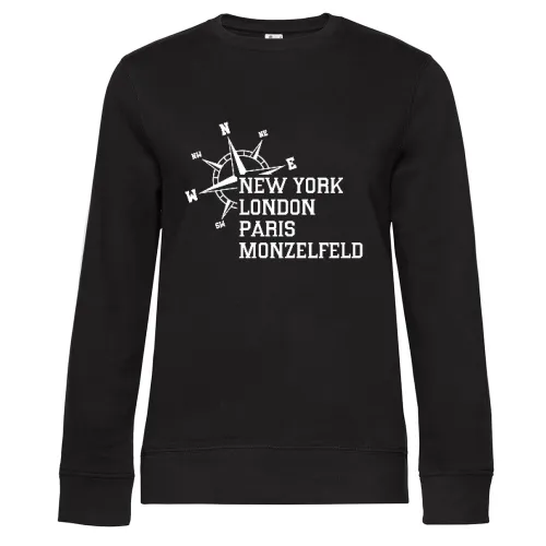 Weltstadt Monzelfeld Sweat Frauen Queen Crew Neck