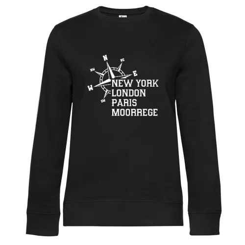 Weltstadt Moorrege Sweat Frauen Queen Crew Neck