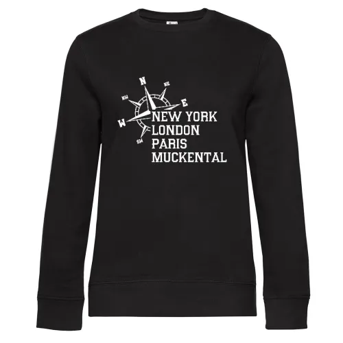 Weltstadt Muckental Sweat Frauen Queen Crew Neck